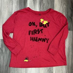 Disney Winnie the Pooh Long Sleeve Tee Graphic